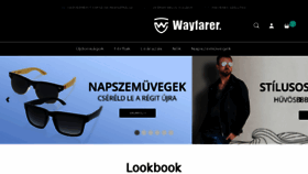 What Wayfarer.hu website looked like in 2018 (5 years ago)