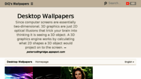 What Wallpapers-diq.com website looked like in 2018 (5 years ago)