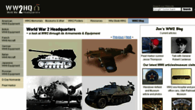What Worldwar2headquarters.com website looked like in 2018 (7 years ago)