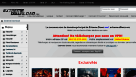 What Ww1.extreme-d0wn.com website looked like in 2018 (5 years ago)