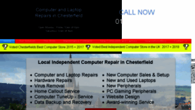 What Wefixanycomputer.com website looked like in 2018 (5 years ago)