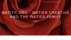 What Watier.org website looked like in 2018 (5 years ago)