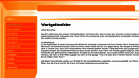 What Wortgottesfeier.npage.de website looked like in 2018 (5 years ago)