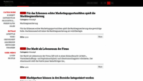 What Was-marketing-ist.de website looked like in 2018 (5 years ago)