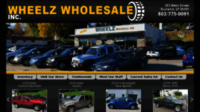 What Wheelzwholesaleinc.com website looked like in 2018 (5 years ago)