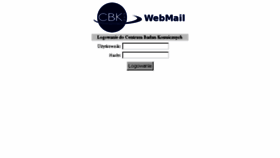 What Webmail.cbk.waw.pl website looked like in 2018 (5 years ago)
