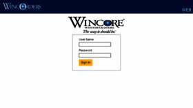 What Wincorders.com website looked like in 2018 (5 years ago)
