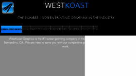 What Westkoastgraphics.com website looked like in 2018 (5 years ago)