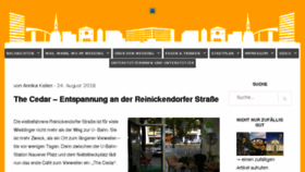 What Weddingweiser.de website looked like in 2018 (5 years ago)