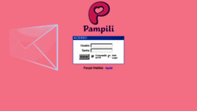 What Webmail.pampili.com.br website looked like in 2018 (5 years ago)