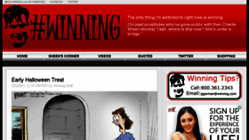 What Winning.com website looked like in 2018 (5 years ago)