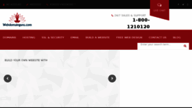 What Webdomainguru.com website looked like in 2018 (7 years ago)