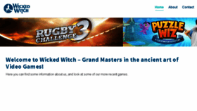 What Wicked-witch.com website looked like in 2018 (5 years ago)