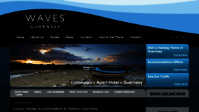 What Wavesguernsey.com website looked like in 2018 (5 years ago)