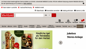 What Weltbuild.de website looked like in 2018 (5 years ago)