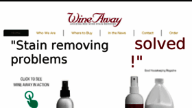 What Wineaway.com website looked like in 2018 (5 years ago)