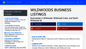 What Wildwoodunderground.com website looked like in 2018 (5 years ago)