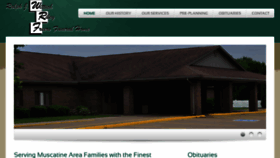 What Wittichfuneralhome.com website looked like in 2018 (5 years ago)