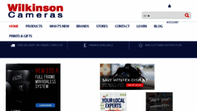 What Wilkinson.co.uk website looked like in 2018 (5 years ago)