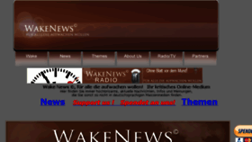 What Wakenews.net website looked like in 2018 (5 years ago)