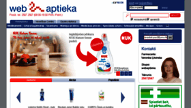 What Webaptieka.lv website looked like in 2018 (5 years ago)