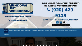 What Windowsofwisconsin.com website looked like in 2018 (5 years ago)