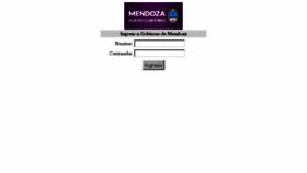 What Webmail.mendoza.gov.ar website looked like in 2018 (5 years ago)