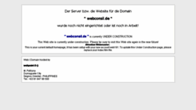 What Webconsil.de website looked like in 2018 (5 years ago)