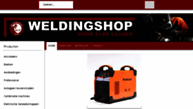 What Weldingshop.nl website looked like in 2018 (5 years ago)