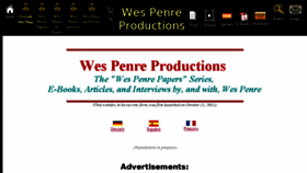 What Wespenre.com website looked like in 2018 (5 years ago)