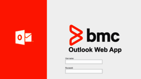 What Webmail.bmc.com website looked like in 2018 (5 years ago)