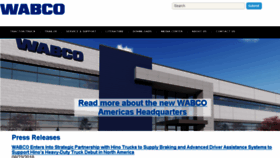 What Wabco-na.com website looked like in 2018 (5 years ago)