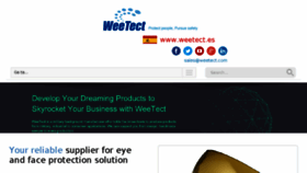 What Weetect.com website looked like in 2018 (5 years ago)