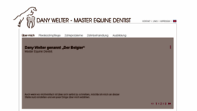 What Welter-horsedentalservice.com website looked like in 2018 (5 years ago)