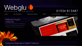What Webglu.co.uk website looked like in 2018 (5 years ago)