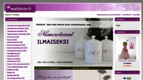 What Walldecor.fi website looked like in 2018 (5 years ago)