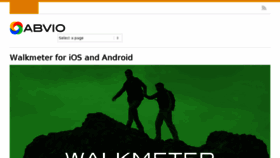 What Walkmeter.com website looked like in 2018 (5 years ago)
