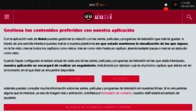 What Watvi.es website looked like in 2018 (5 years ago)