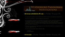 What Weatherfordpi.com website looked like in 2018 (5 years ago)