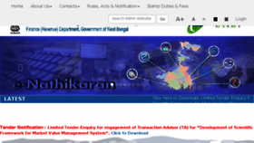 What Wbregistration.gov.in website looked like in 2018 (5 years ago)