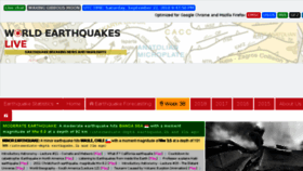 What World-earthquakes.com website looked like in 2018 (5 years ago)