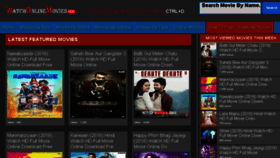 What Watchonlinemovies.pk website looked like in 2018 (5 years ago)