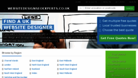 What Websitedesignseoexperts.co.uk website looked like in 2018 (5 years ago)