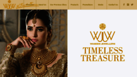 What Waseemjewellers.com website looked like in 2018 (5 years ago)