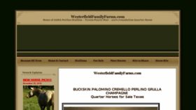 What Westerfieldfamilyfarms.com website looked like in 2018 (5 years ago)