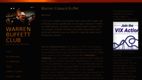 What Warren-buffett.club website looked like in 2018 (5 years ago)