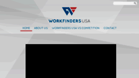 What Workfindersusa.com website looked like in 2018 (5 years ago)