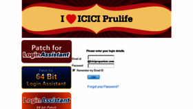 What Webmail.iciciprupartner.com website looked like in 2018 (5 years ago)