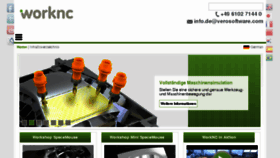 What Worknc.de website looked like in 2018 (5 years ago)