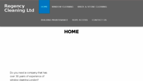 What Windowcleaninglondon.co website looked like in 2018 (5 years ago)